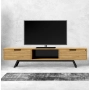 Szafka RTV-38 Drewno Lite Dąb Loft Lakier Rozmiary od 100 cm do 200 cm PREMIUM